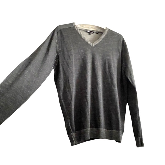 ⭐️ Jared Lang V-neck sweater, Merino Wool, Sz XL excellent condition - Picture 2 of 15